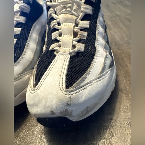 Nike Air Max 95 Recraft White Chlorine Blue CJ3906-102 Size 6.5y - Picture 4 of 10